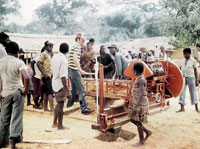 Democratic republic of congo portable sawmill